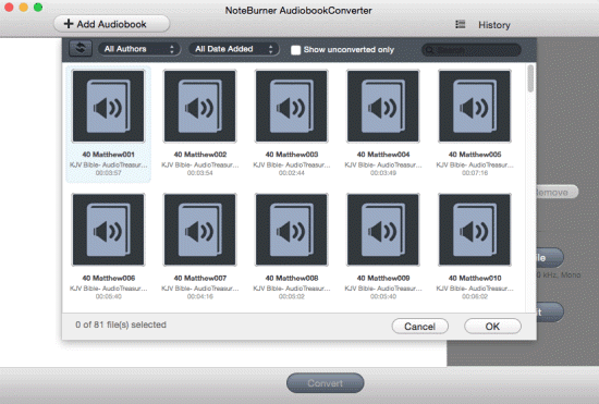 Tutorial Of Noteburner Audio Converter For Mac