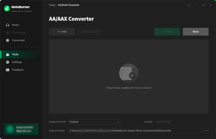 Convert AA/AAX Files