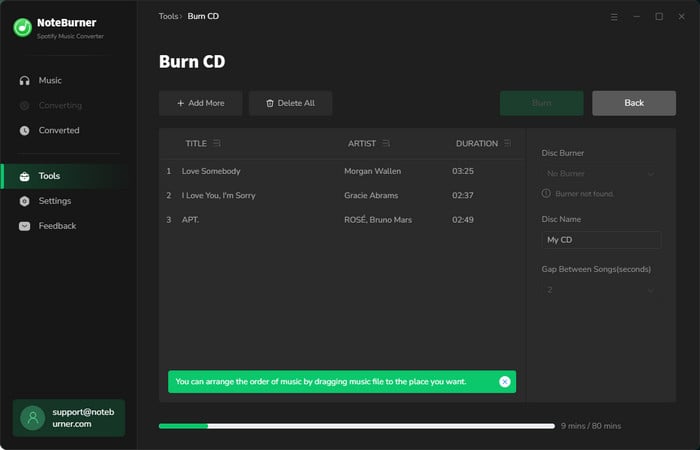 burn music to cd free reddit