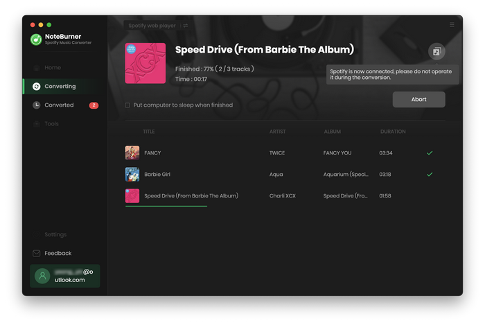 converting Spotify podcast to mp3
