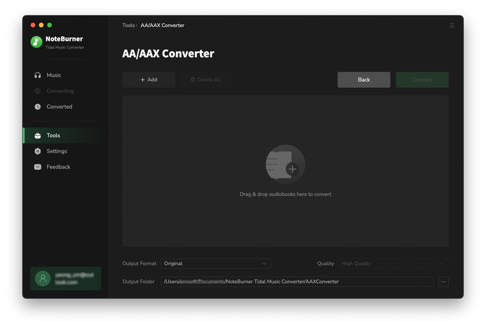 AA/AAX Converter