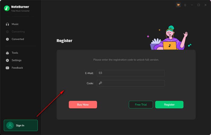 noteburner spotify music converter registration code